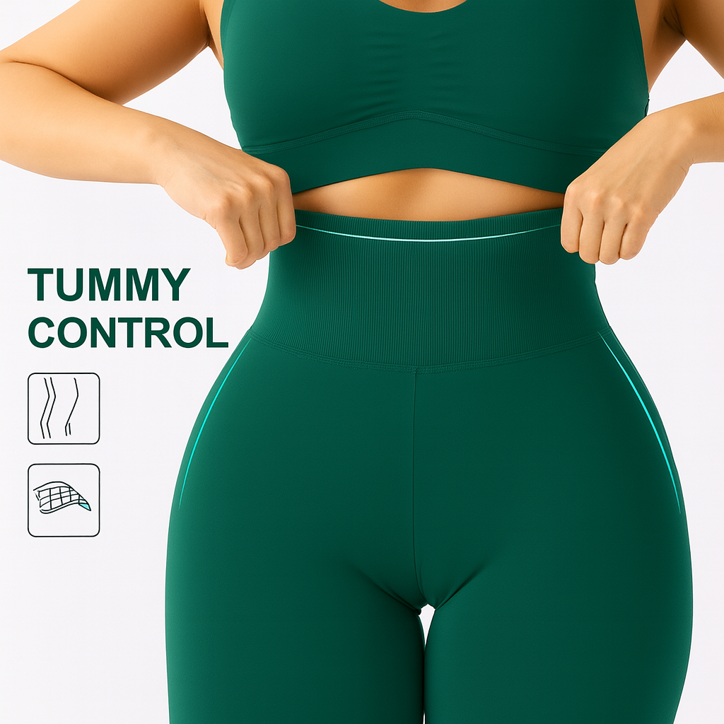 Seamless Yoga Pants – Booty Lift, Smooth Fit & Everyday Performance