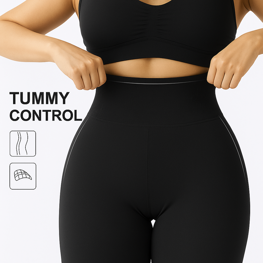 Seamless Yoga Pants – Booty Lift, Smooth Fit & Everyday Performance
