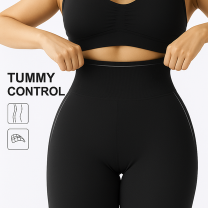 Seamless Yoga Pants – Booty Lift, Smooth Fit & Everyday Performance