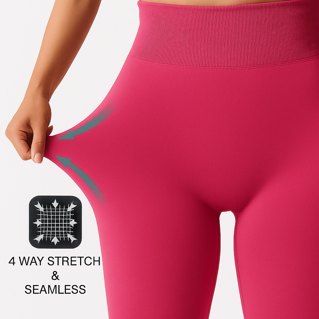 Seamless Yoga Pants – Booty Lift, Smooth Fit & Everyday Performance