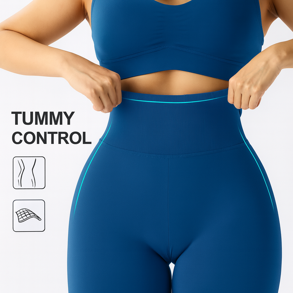 Seamless Yoga Pants – Booty Lift, Smooth Fit & Everyday Performance